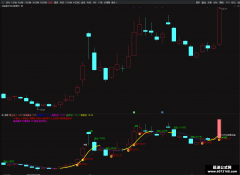  【通达信】净额副图指标公式 资金净量 